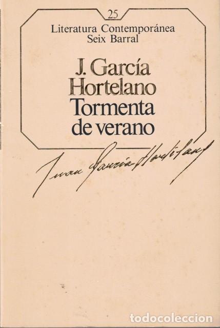 Libros: TORMENTA DE VERANO - Garc&iacute;a Hortelano, J. - Foto 1