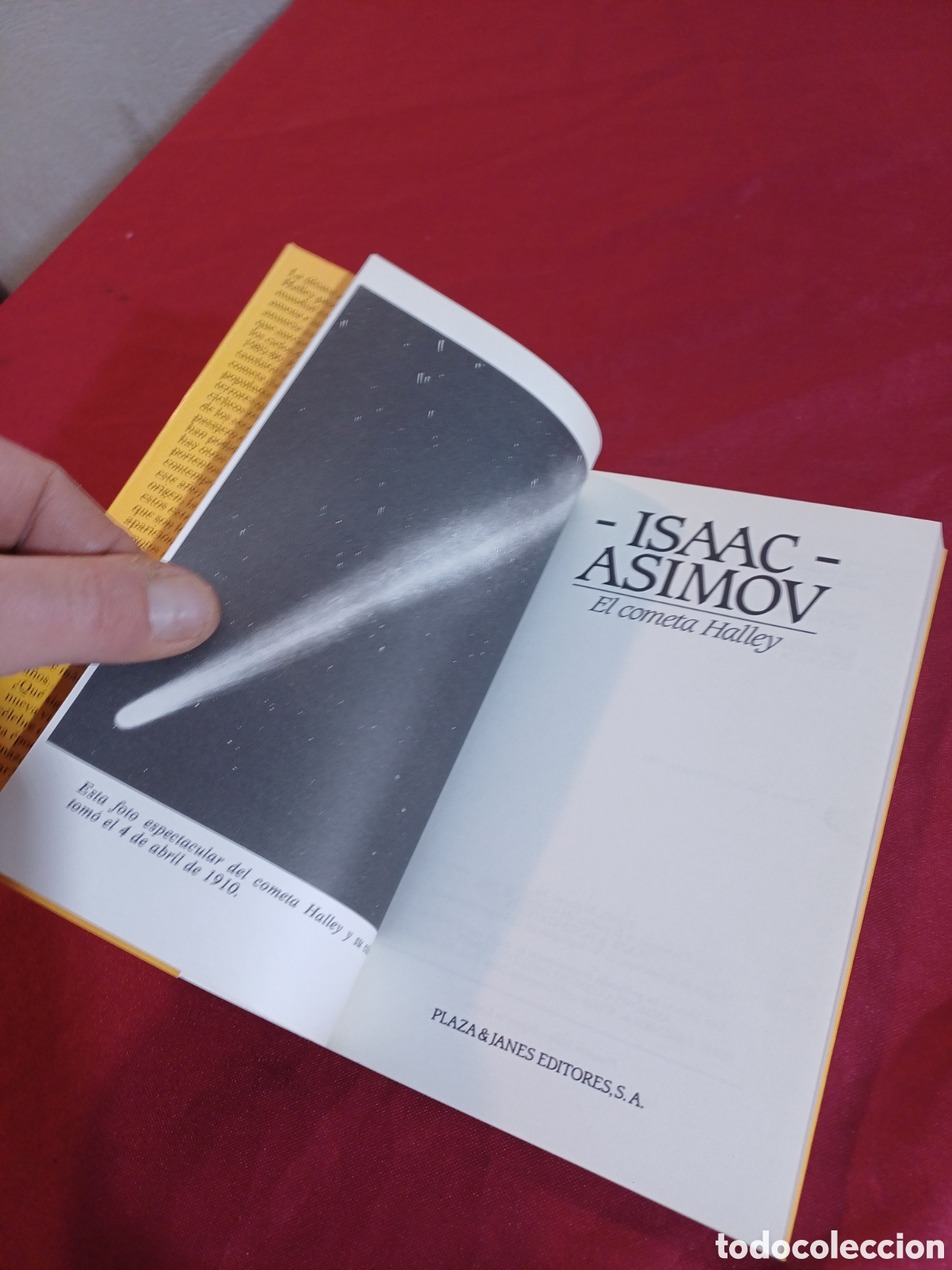 Libros: LIBRO, EL COMETA HALLEY, ISAAC ASIMOV, PRIMERA EDICI&Oacute;N 1985 - Foto 4