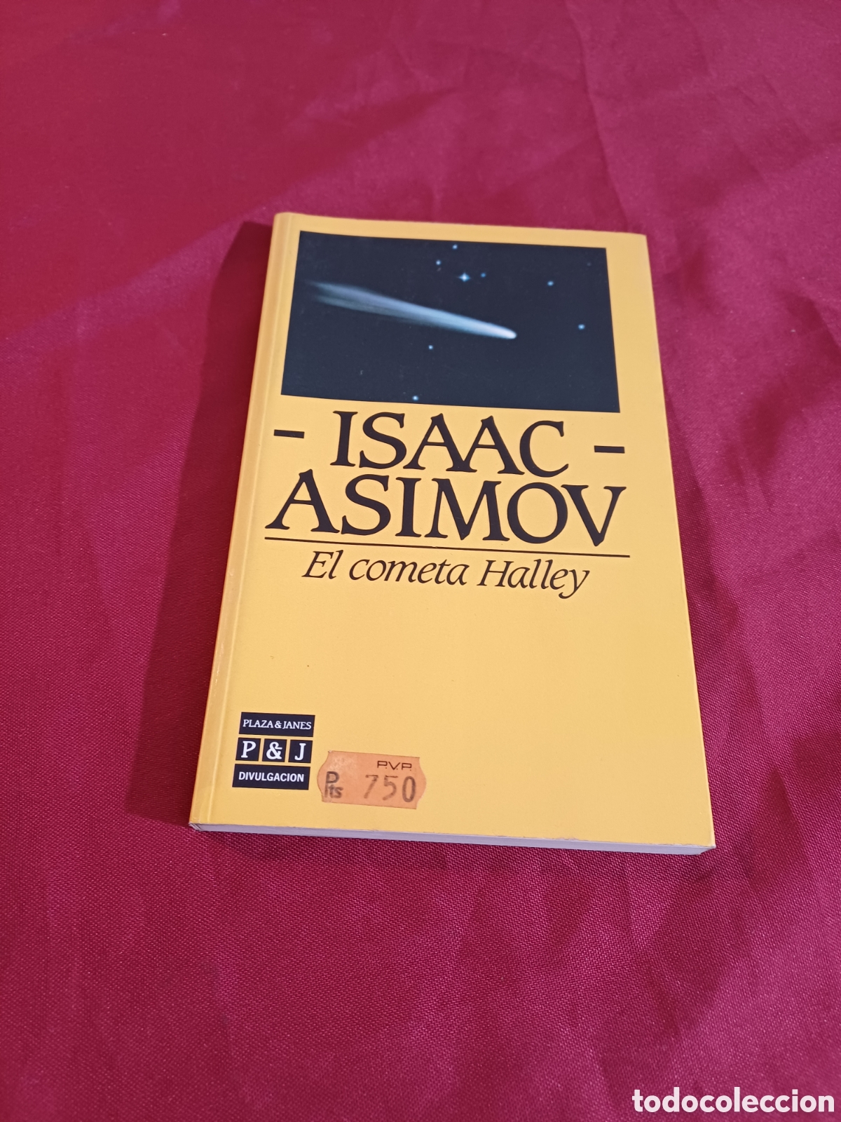 Libros: LIBRO, EL COMETA HALLEY, ISAAC ASIMOV, PRIMERA EDICI&Oacute;N 1985 - Foto 1
