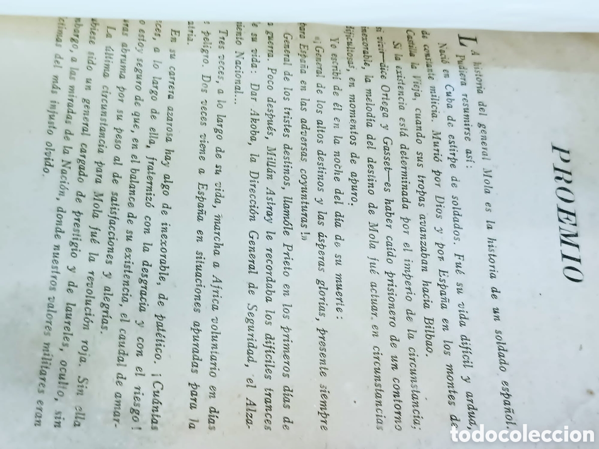 Libros: El General Mola, Iribarren - Foto 4