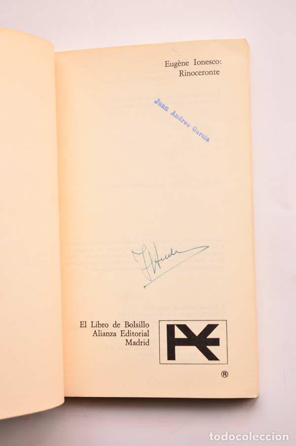 Libros: Rinoceronte - IONESCO, Eug&egrave;ne - Foto 3