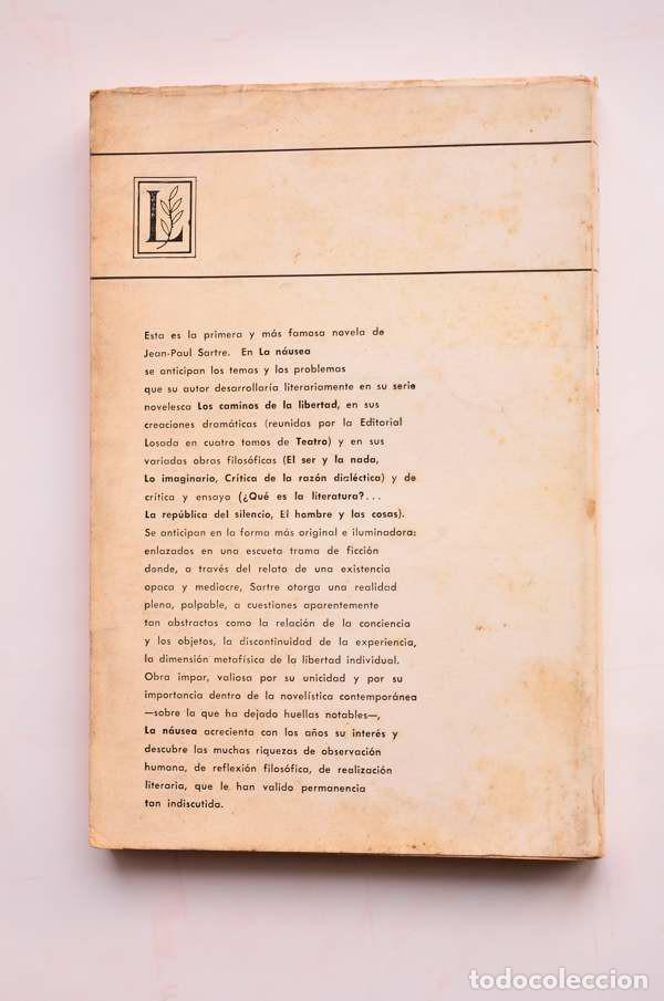 Libros: La N&aacute;usea - SARTRE, Jean-Paul - Foto 3