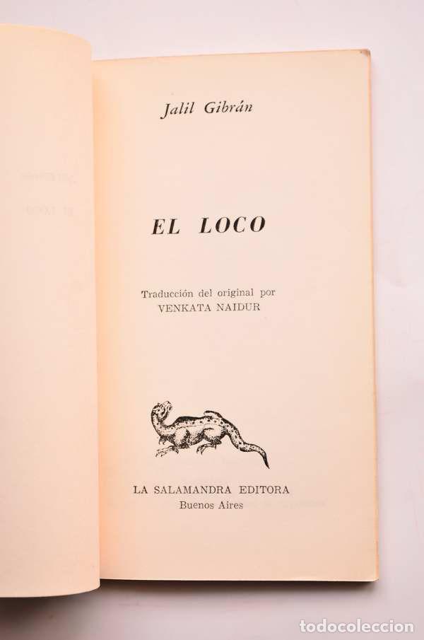 Libros: El loco - GIBR&Aacute;N, Jalil - Foto 2
