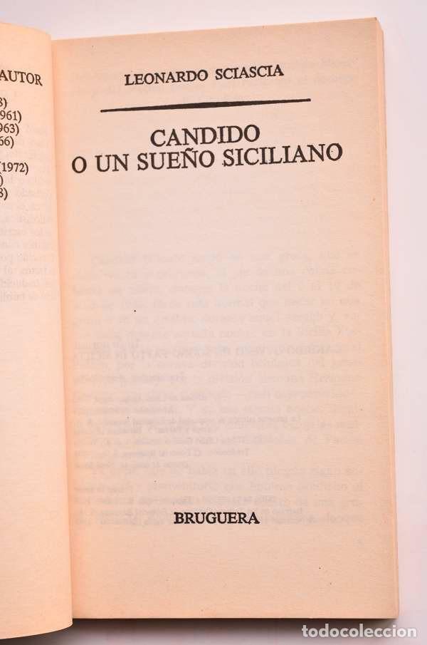 Libros: C&aacute;ndido o Un sue&ntilde;o siciliano. SCIASCIA, Leonardo. - Foto 2