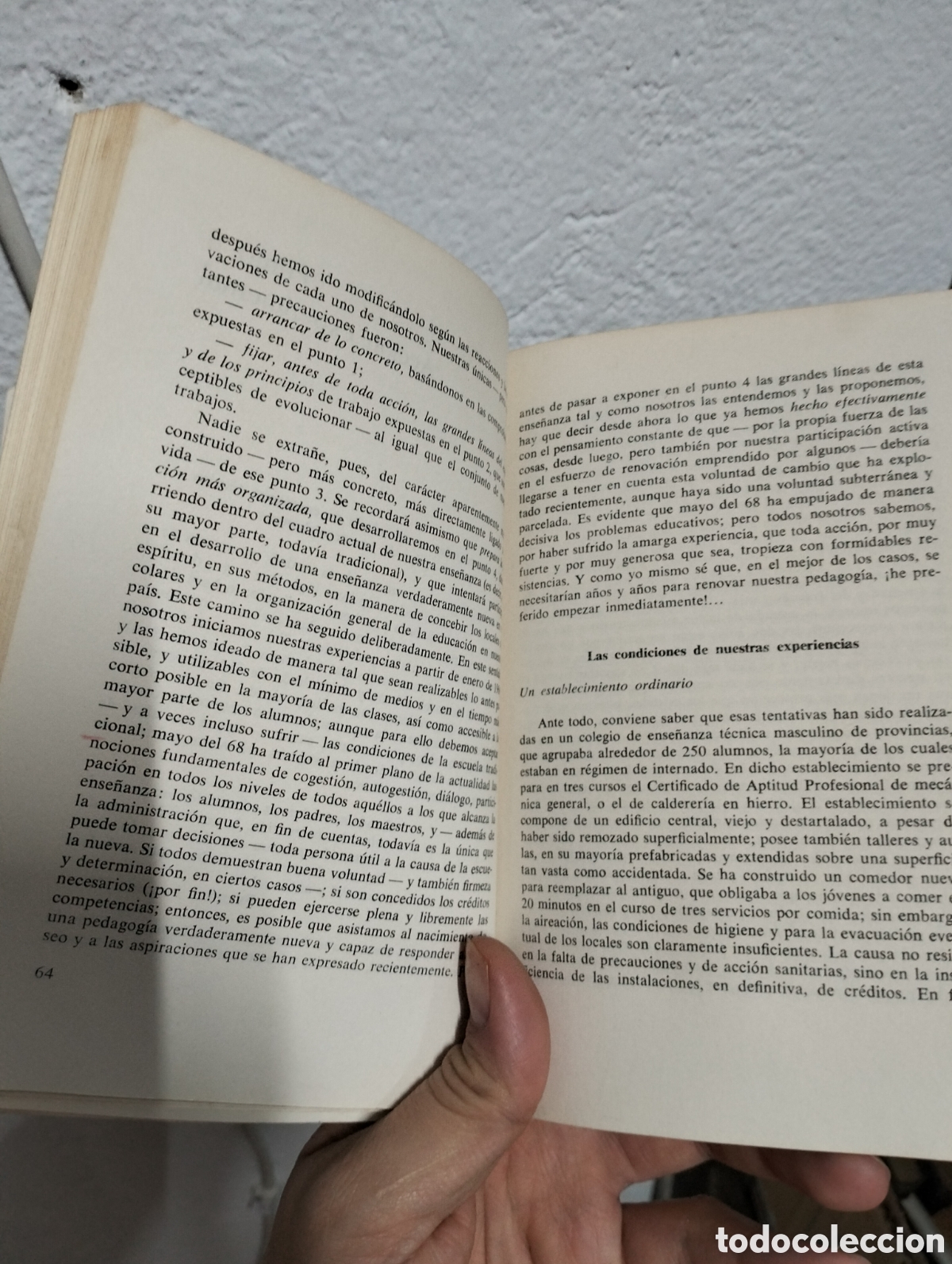 Libros: Bernard Eliade - La Escuela abierta - fontanella 1971 - Foto 3