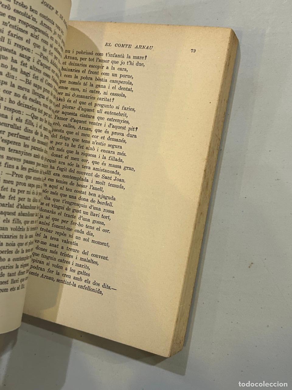 Libros: J. M. de Sagarra - El comte Arnau - Foto 2