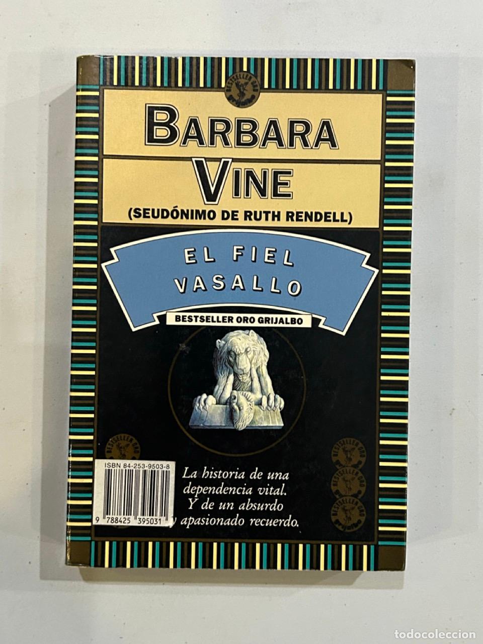 Libros: Barbara Vine - El fiel vasallo - Foto 1