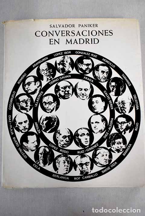 Libros: Conversaciones en Madrid.- P&aacute;niker, Salvador - Foto 1
