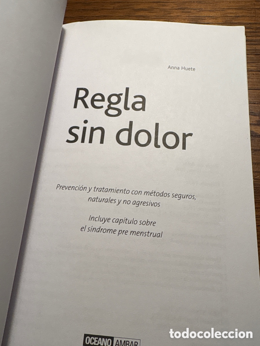 Libros: LIBRO REGLA SIN DOLOR ( ANNA HUETE) - Foto 2