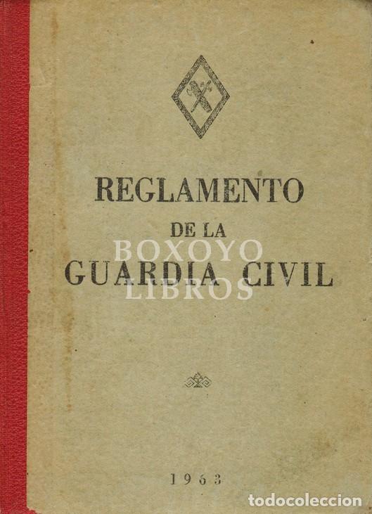 Libros: Reglamento de la Guardia Civil - Foto 1