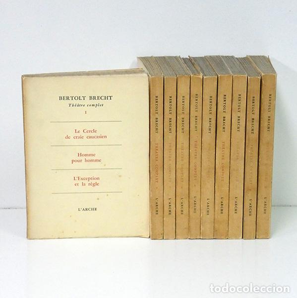 Libros: BRECHT (Bertolt). Th&eacute;atre complet. Paris, LArche, 1965. 10 TOMOS - Foto 1