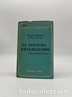 Libros: THOMAS, Hugh. - El sistema establecido. The Establishment. - Foto 1