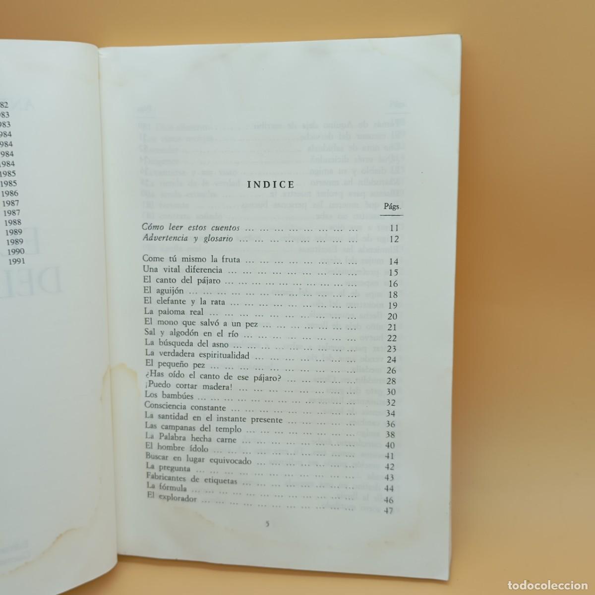 Libros: EL CANTO DEL PAJARO ANTHONY DE MELLO - Foto 4