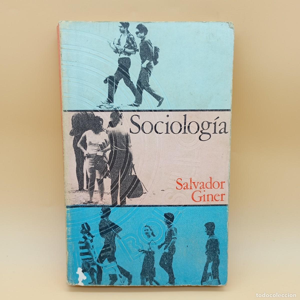 Libros: SOCIOLOGIA -SALVADOR GINER - Foto 1