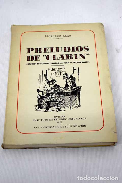 Libros: Preludios de Clar&iacute;n .- Botrel, Jean-Francois - Foto 1