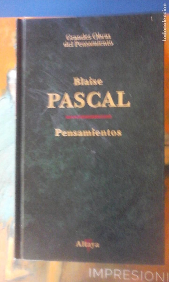 Libros: PASCAL: PENSAMIENTOS (Barcelona, 1994) - Blaise Pascal - Foto 1