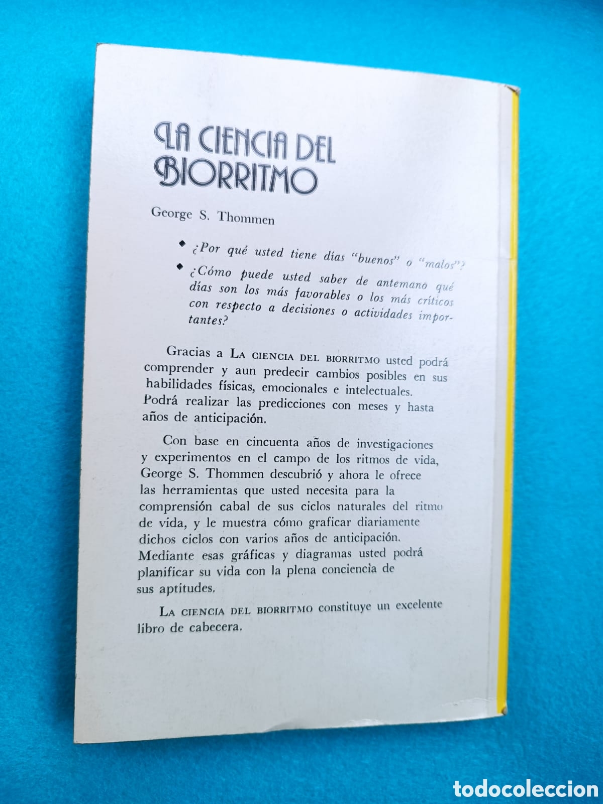 Libros: La ciencia del biorritmo. THOMmen - Foto 2