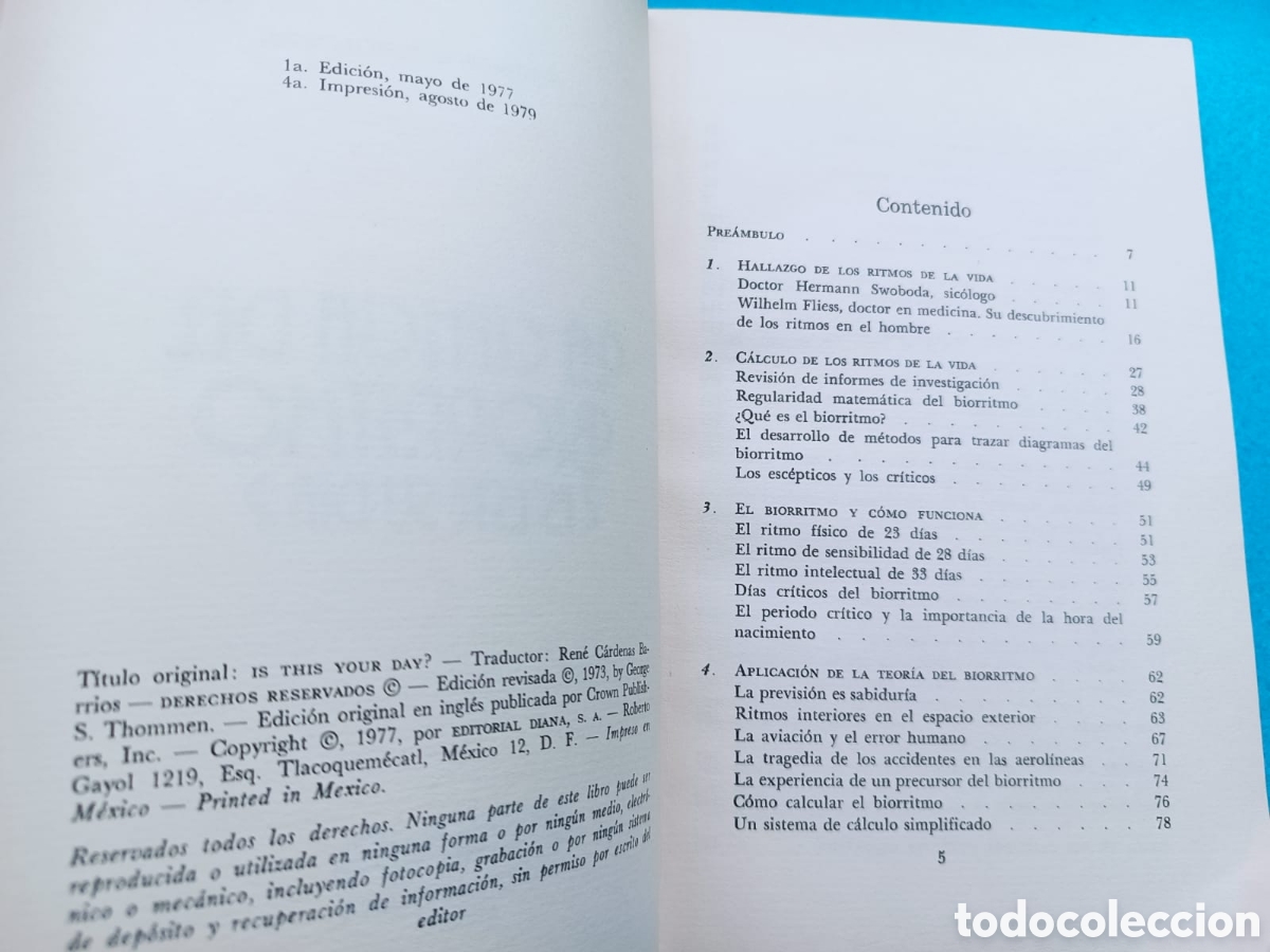 Libros: La ciencia del biorritmo. THOMmen - Foto 4