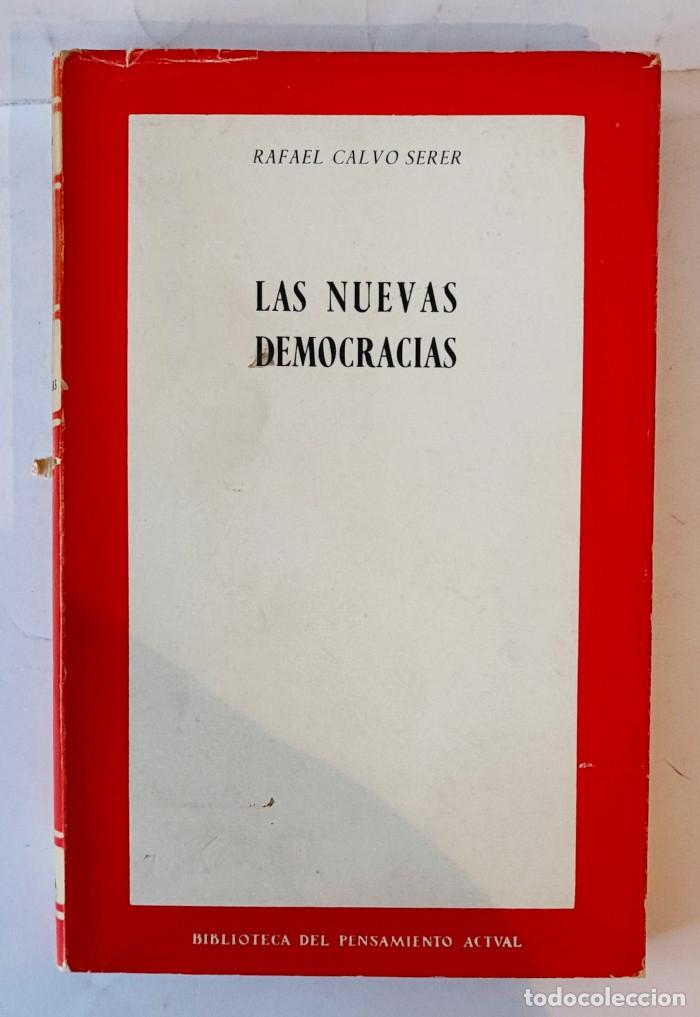 Libros: LAS NUEVAS DEMOCRACIAS - Rafael Calvo Serer - Foto 1