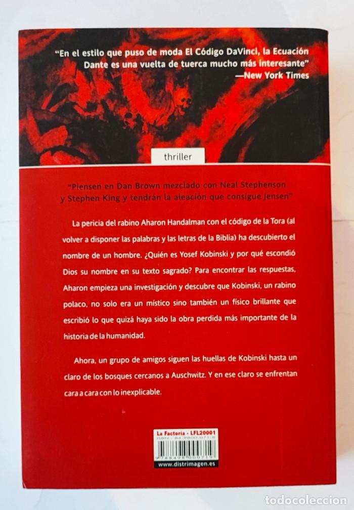 Libros: LA ECUACI&Oacute;N DANTE - Jane Jensen - Foto 2