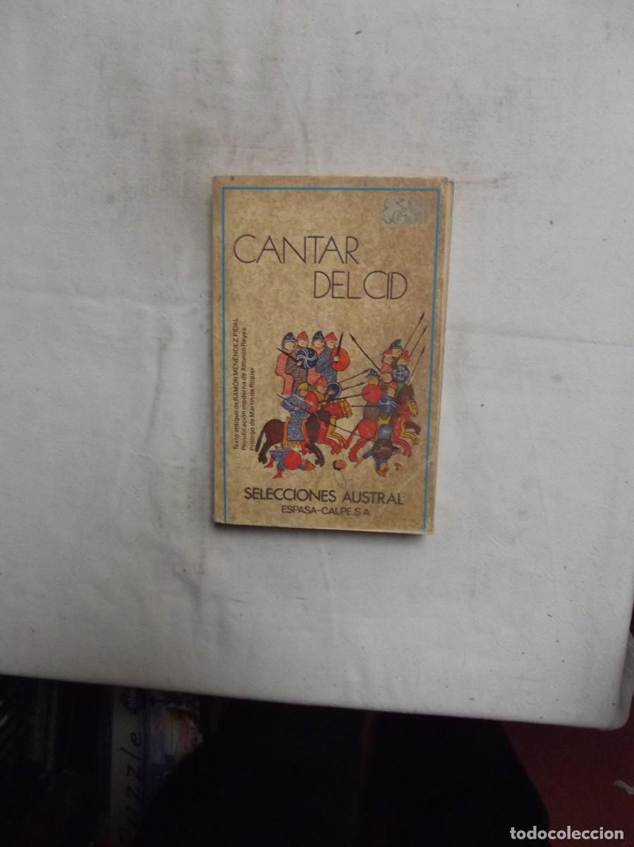 Libros: CANTAR DEL CID SELECCIONES AUSTRAL - Foto 1