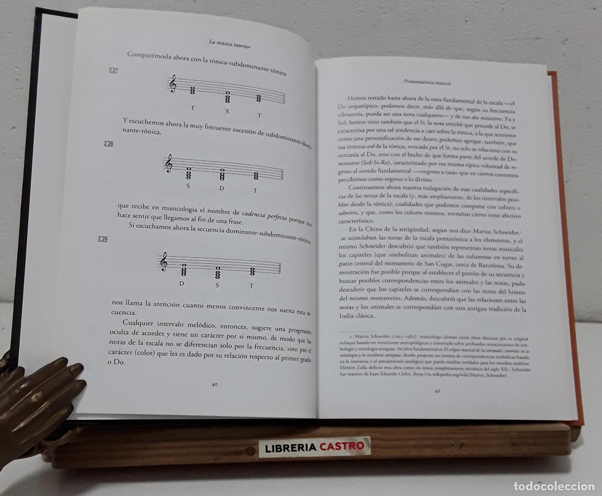 Libros: La m&uacute;sica interior. Con un DVD - Claudio Naranjo. - Foto 2