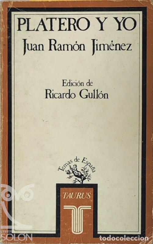 Libros: Platero y yo - Juan Ram&oacute;n Jim&eacute;nez - Foto 1