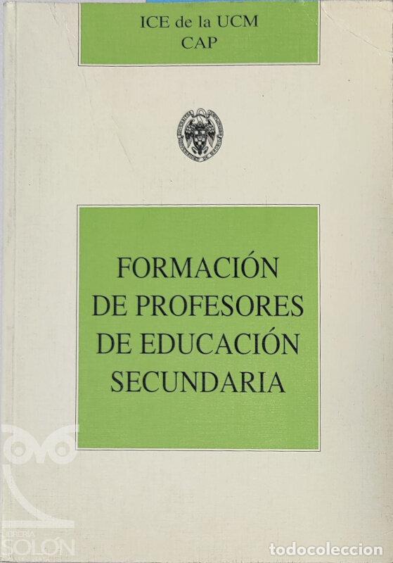 Libros: Formaci&oacute;n de Profesores de Educaci&oacute;n Secundaria - Aa. Vv. - Foto 1