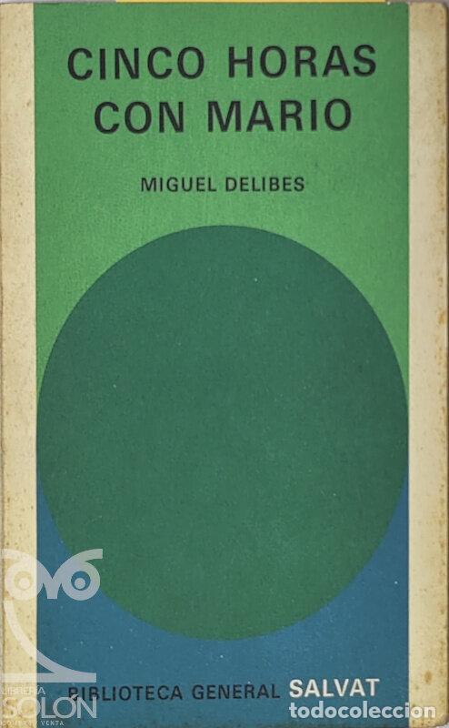 Libros: Cinco horas con Mario - Miguel Delibes - Foto 1