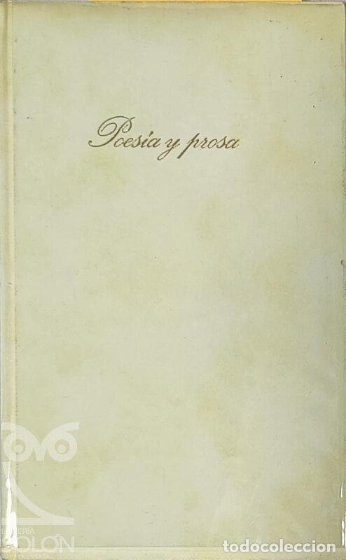 Libros: Poes&iacute;a y prosa - Francisco de Quevedo - Foto 1