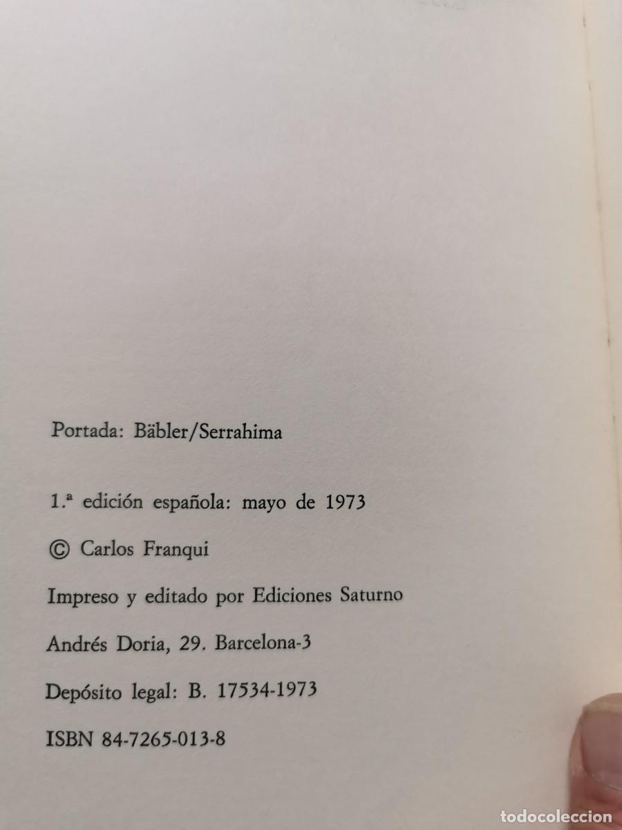 Libros: EL LIBRO DE LOS DOCE. CARLOS FRANQUI (CUBA) 1&ordf; EDICI&Oacute;N - Foto 4