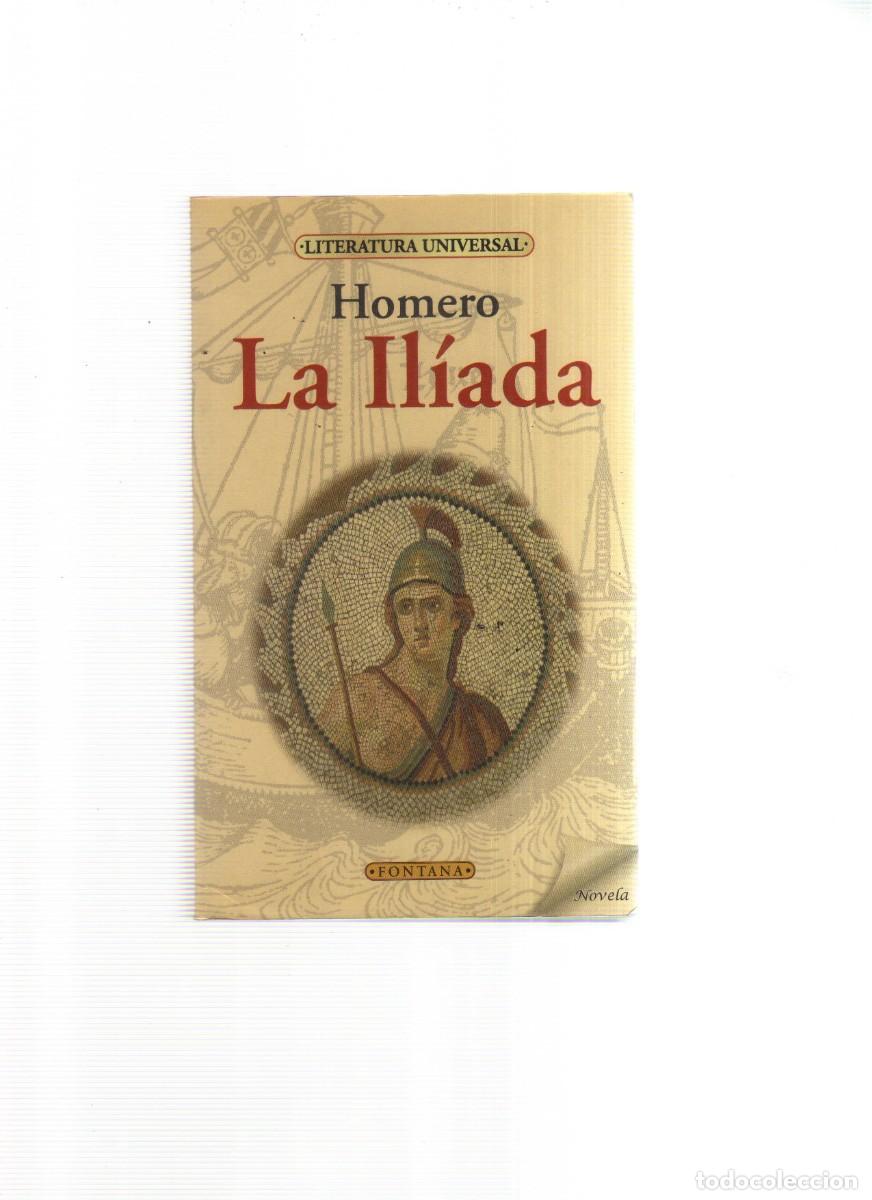Libros: LA LLIADA HOMERO LITERATURA UNIVERSAL - Foto 1