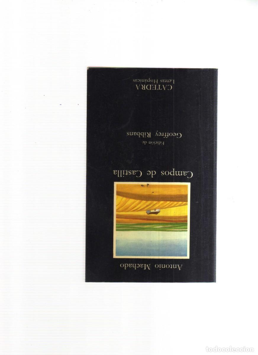 Libros: CAMPOS DE CASTILLA ANTONIO MACHADO - Foto 1