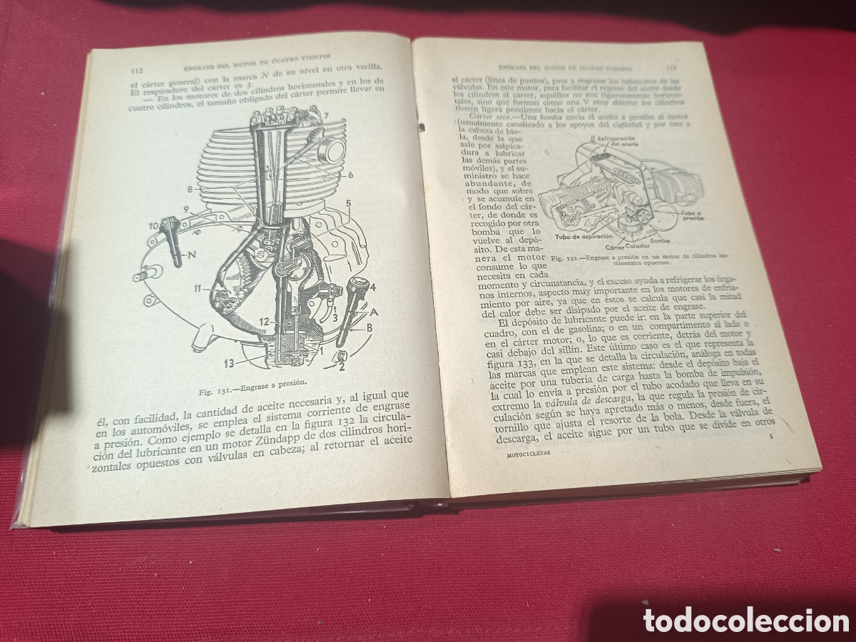 Libros: Libro Motocicletas de M . ARIAS - PAZ 13a Edici&oacute;n 1958 - Foto 5
