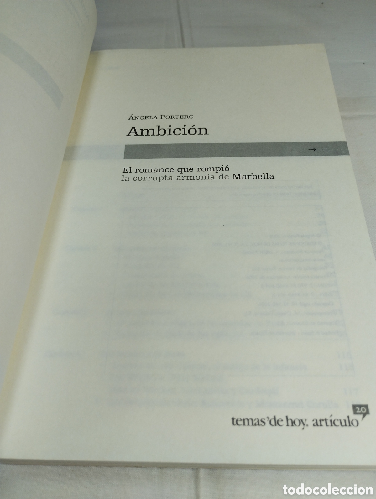 Libros: Ambici&oacute;n. &Aacute;ngel Portero, 2006 - Foto 2