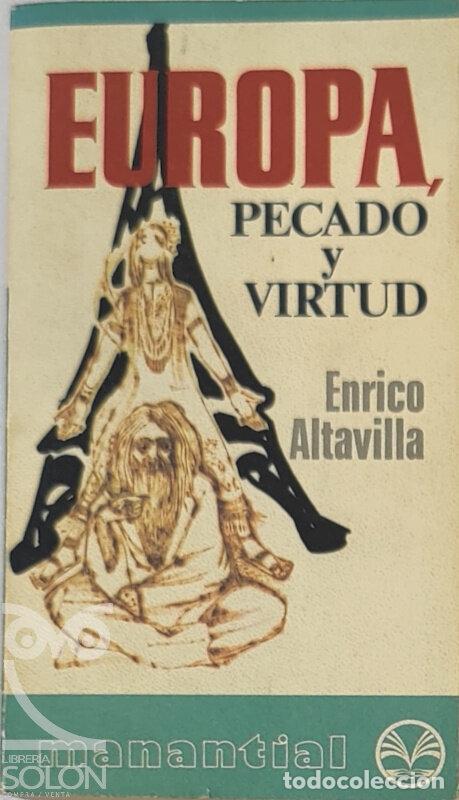 Libros: Europa, pecado y virtud - Enrico Altavilla - Foto 1