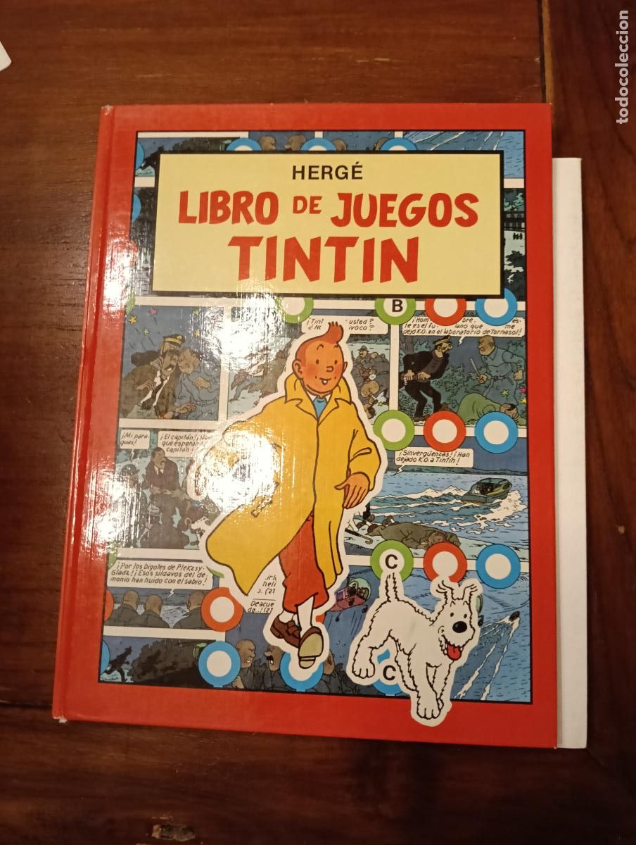 Libros: LIBRO DE JUEGOS DE TINTIN