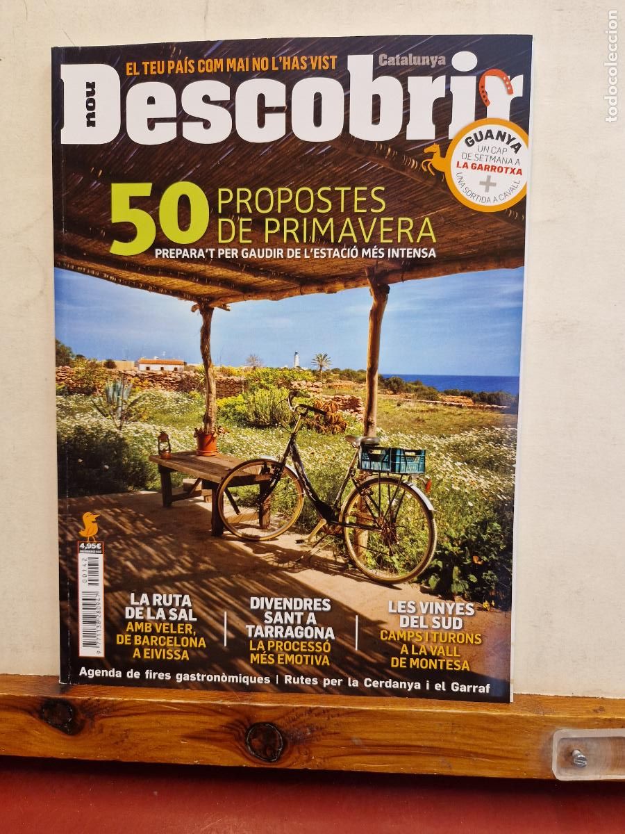 Livres: REVISTA. DESCOBRIR CATALUNYA. 50 PROPOSTES DE PRIMAVERA. NUMERO 142