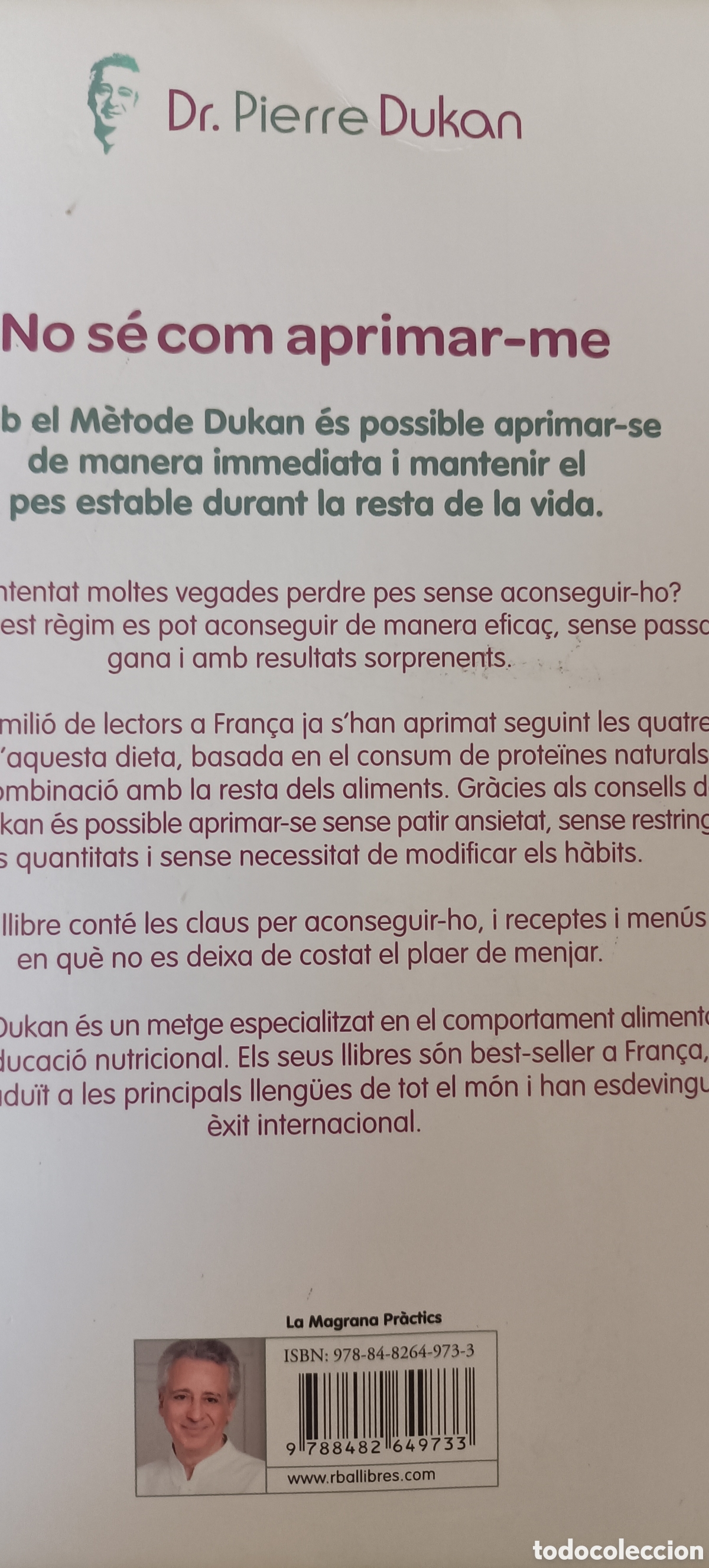 Libros: No Se com aprimar-me escrito Dr. Pierre Dukan - Foto 5