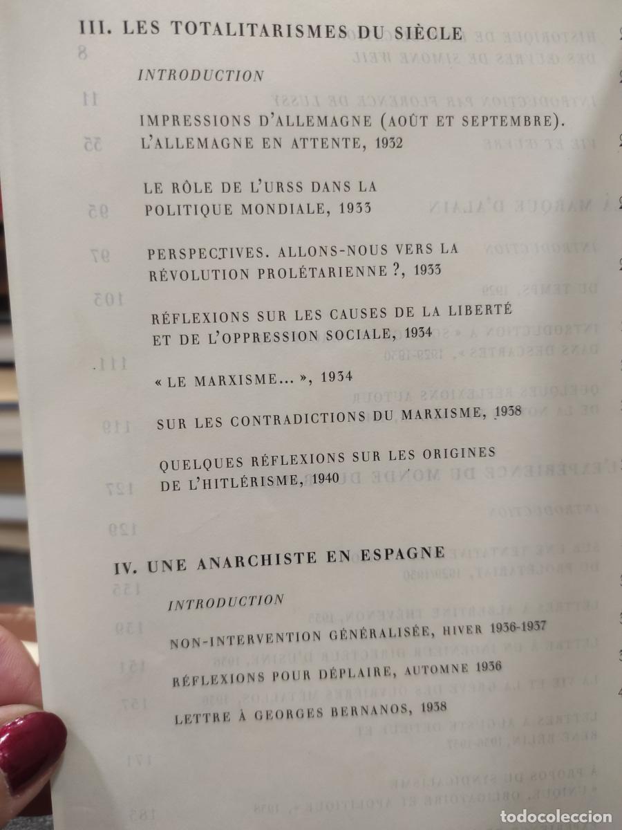 Libros: Oeuvres - Weil, Simone - Foto 3