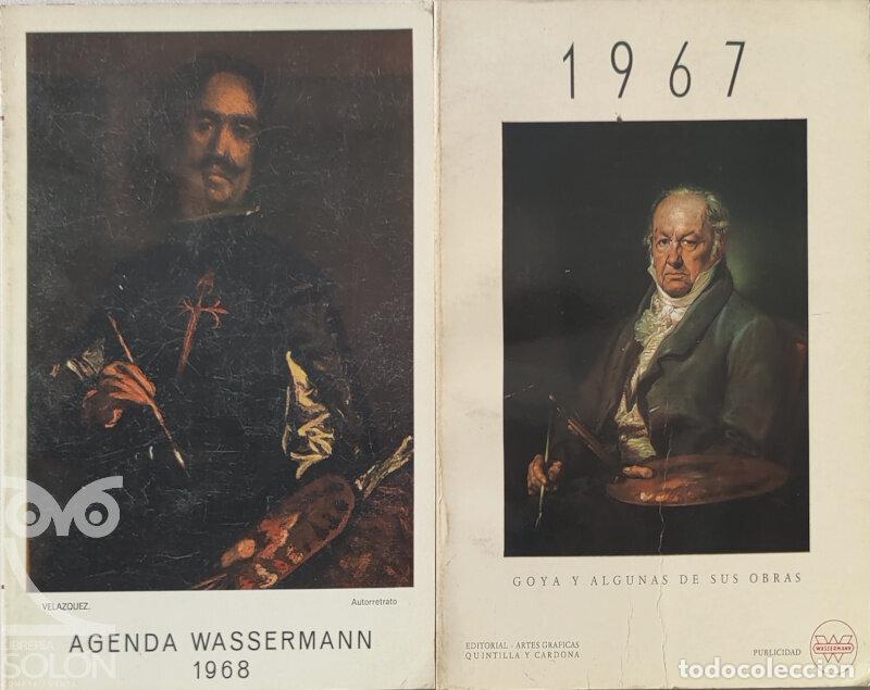 Libros: Agendas 1967-1968 Wassermann - Goya/Vel&aacute;zquez - Aa. Vv.