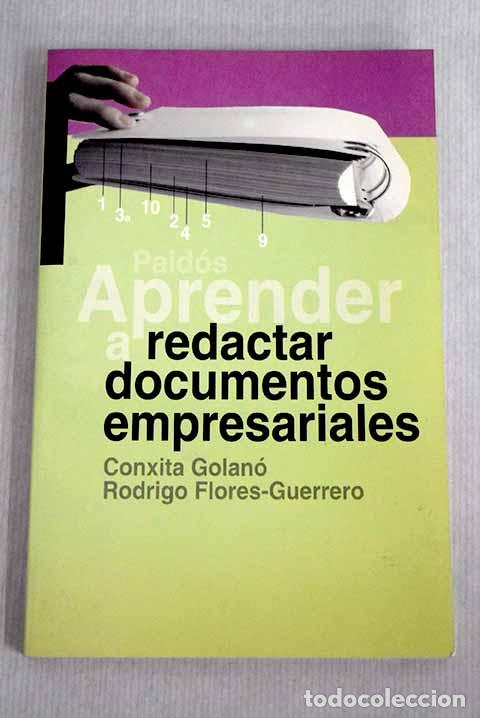 Libros: Aprender a redactar documentos empresariales.- Golan&oacute;, Conxita - Foto 1