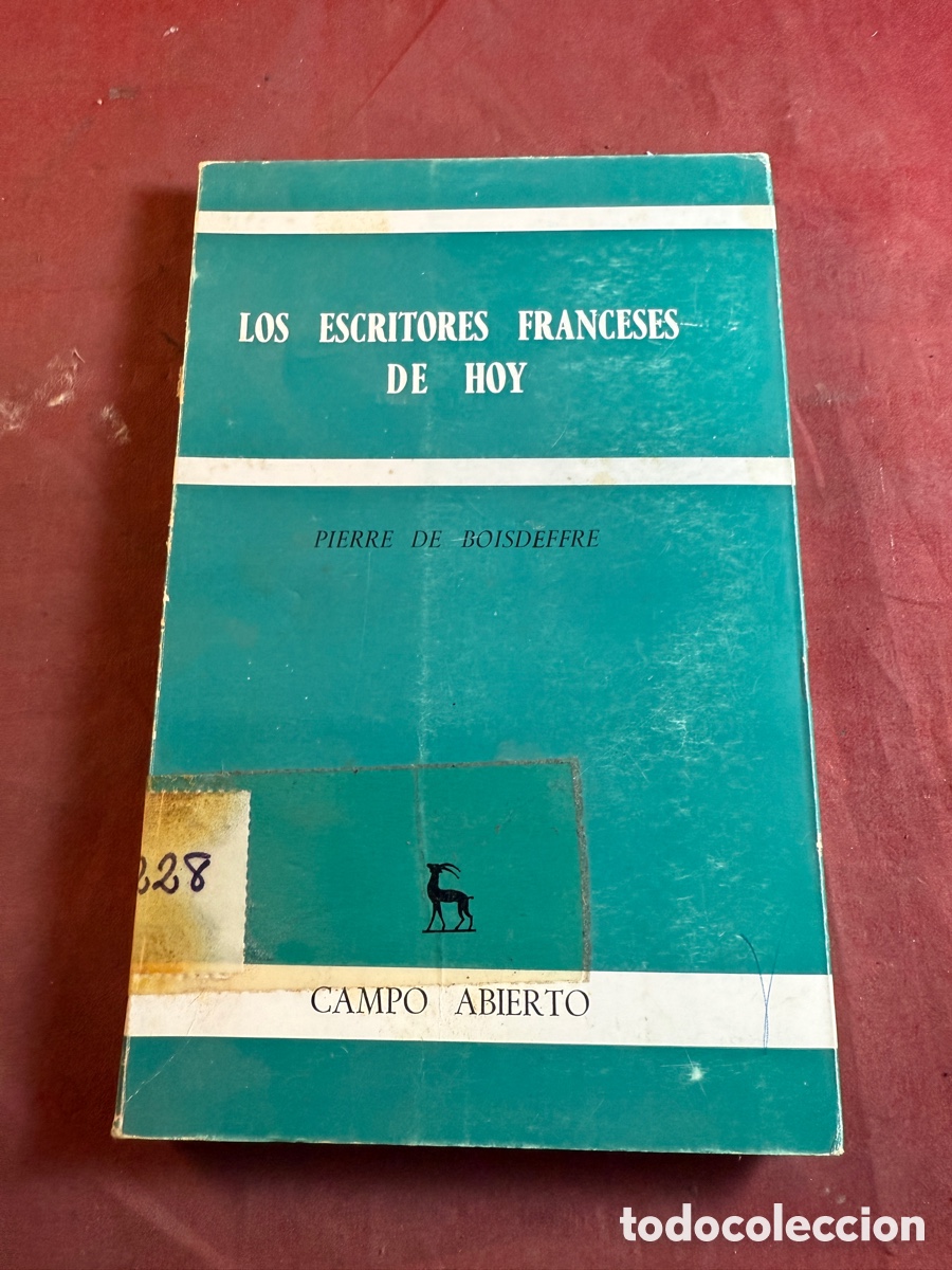 Libros: LOS ESCRITORES FRANCESES DE HOY - Foto 1
