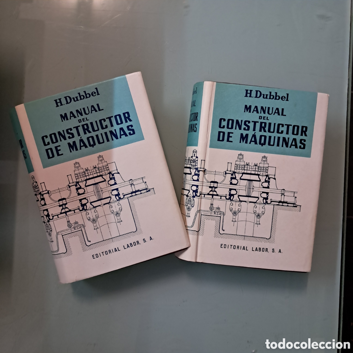 Libros: H. Dubnel, Manual del constructor de m&aacute;quinas Labor, 2 tomos - Foto 2