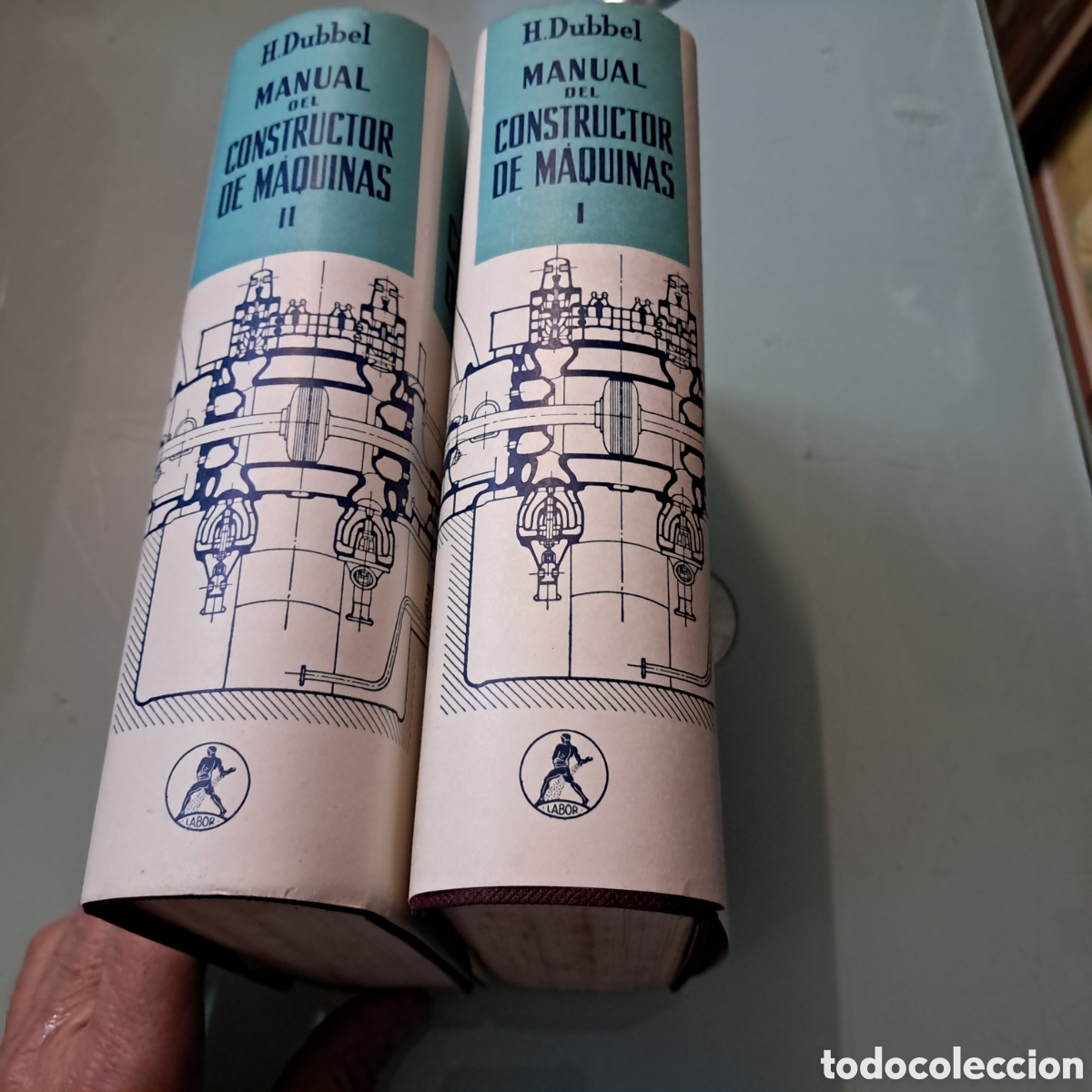 Libros: H. Dubnel, Manual del constructor de m&aacute;quinas Labor, 2 tomos - Foto 1