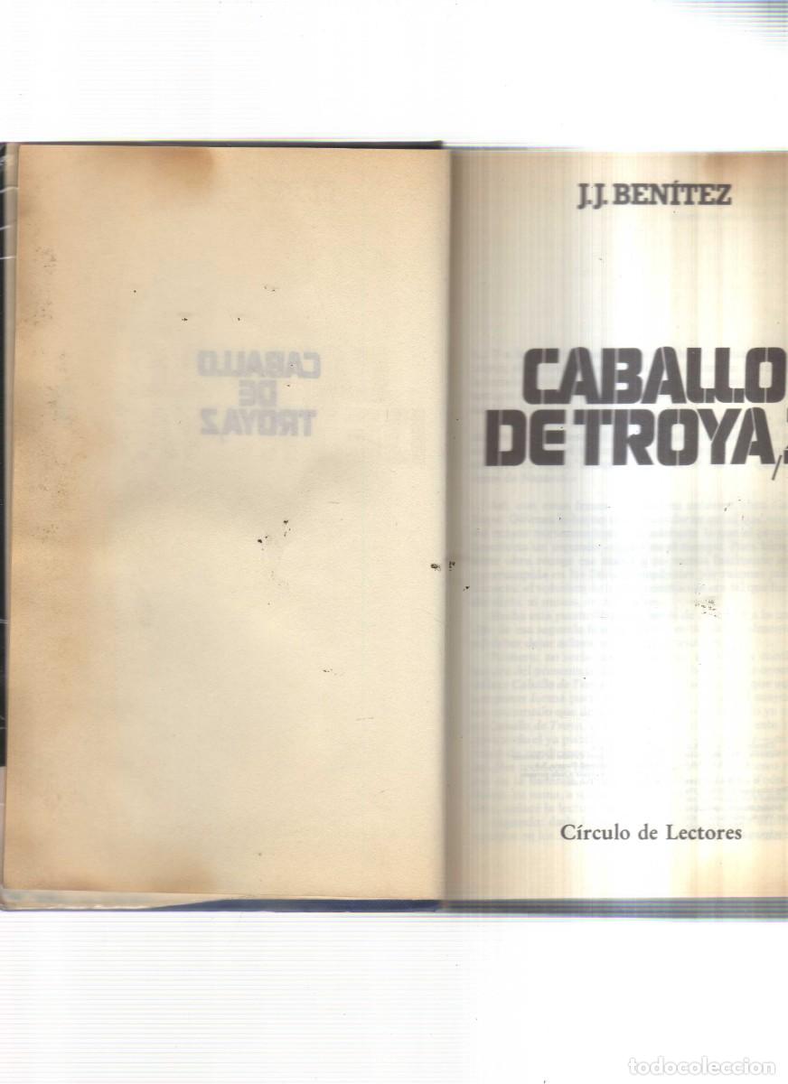 Libros: CABALLO DE TROYA J,J, BENITEZ N,2 - Foto 2
