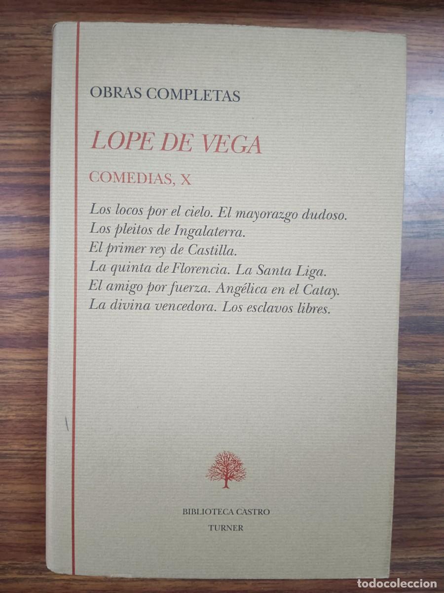 Libros: OBRAS COMPLETAS - COMEDIAS X - Lope de Vega - Foto 1