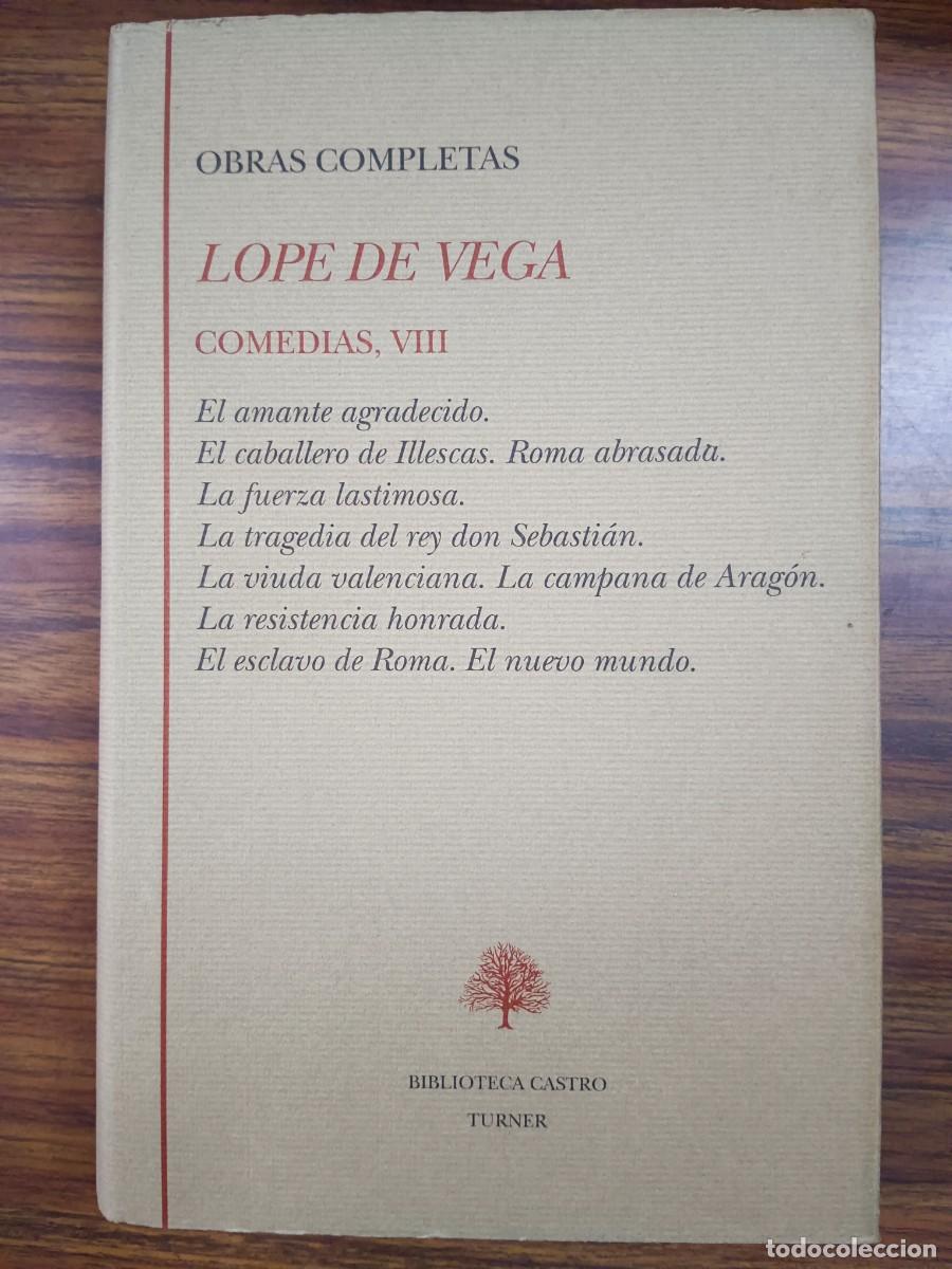Libros: OBRAS COMPLETAS - COMEDIAS, VIII - Lope de Vega - Foto 1