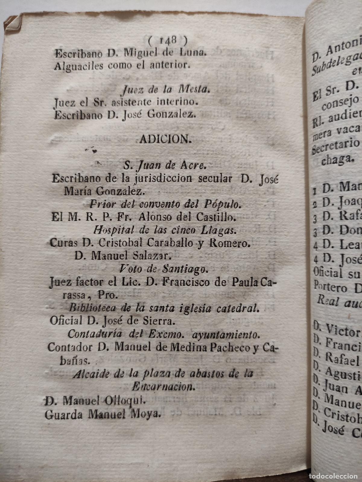 Libros: GUIA DE SEVILLA - 1834 - Foto 6