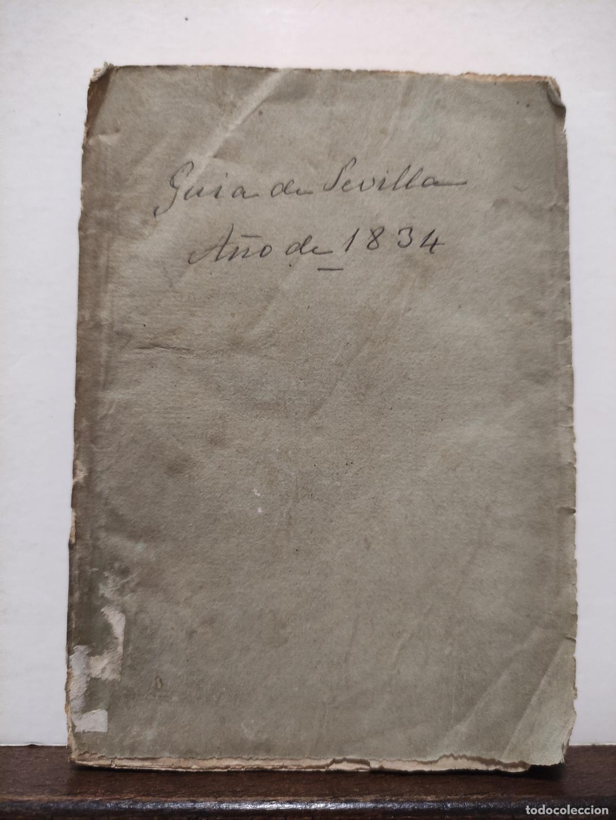 Libros: GUIA DE SEVILLA - 1834 - Foto 1